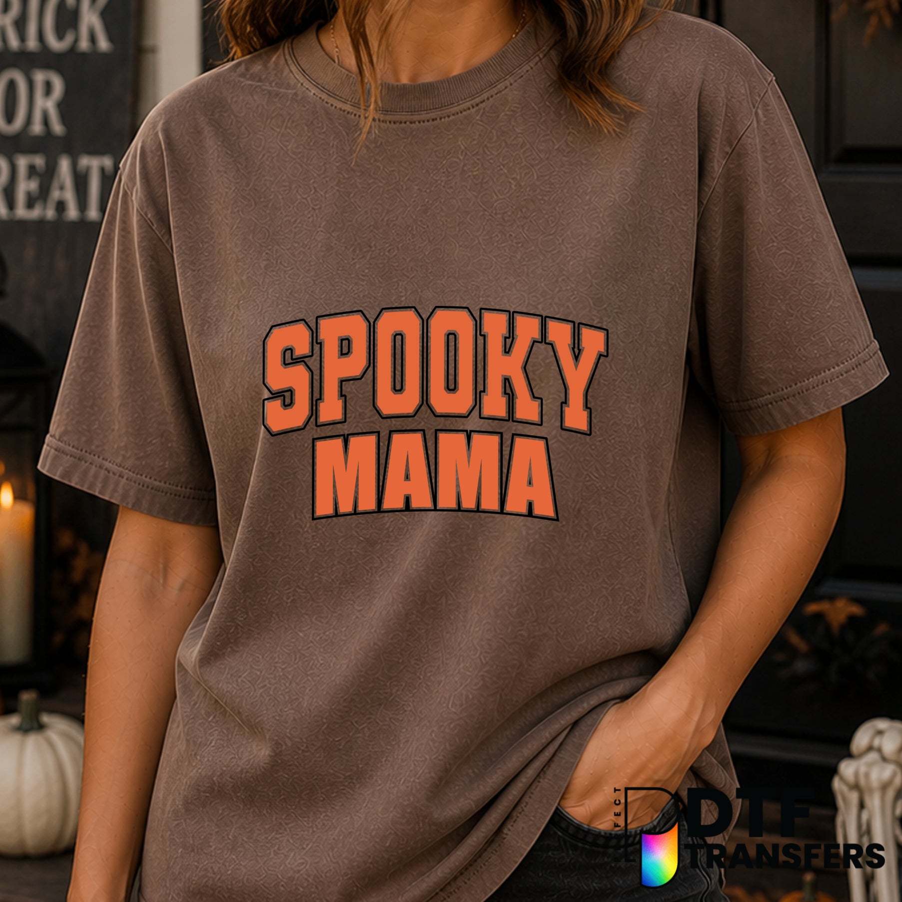 Spooky Mama – Halloween DTF Transfer