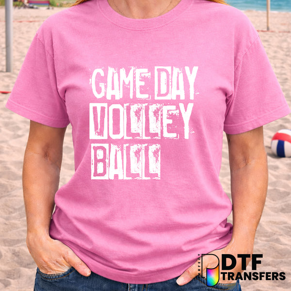 GAME DAY VOLLEYBALL – Volleyball DTF Transfer