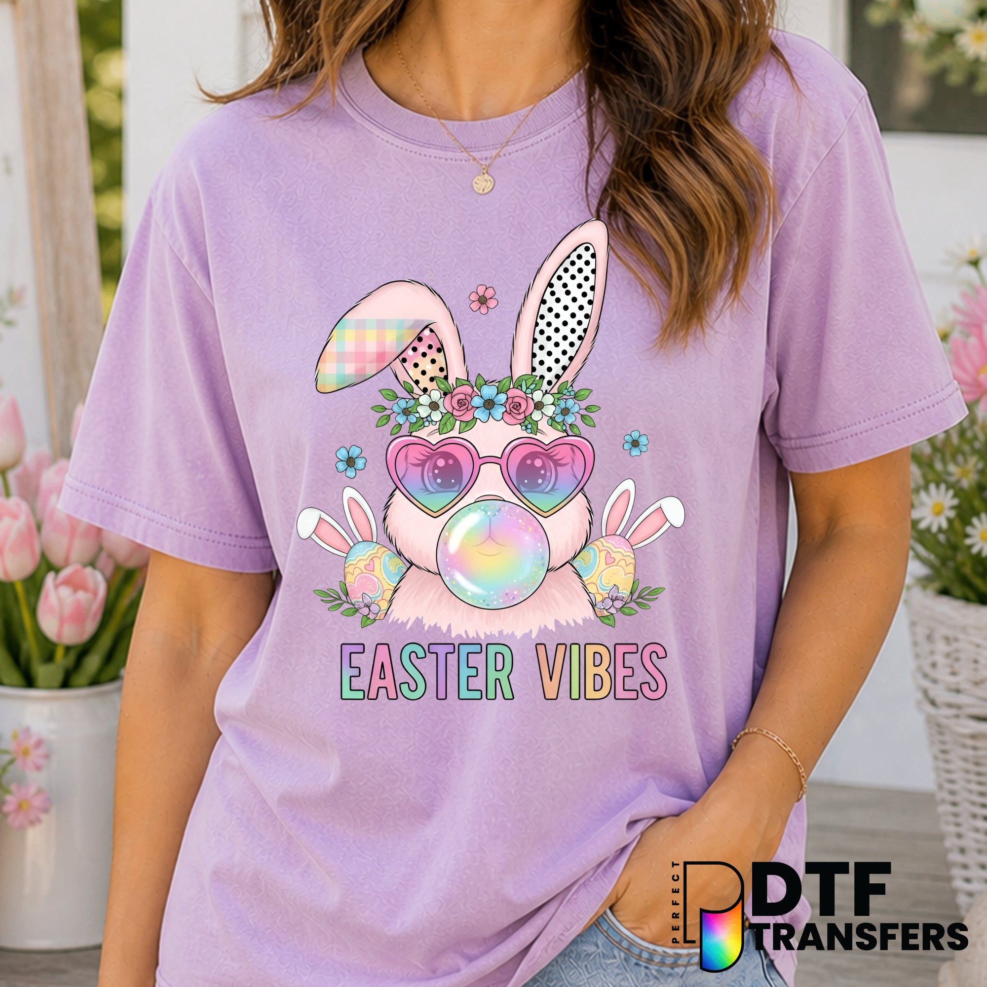 Easter Vibes – Easter DTF Transfer