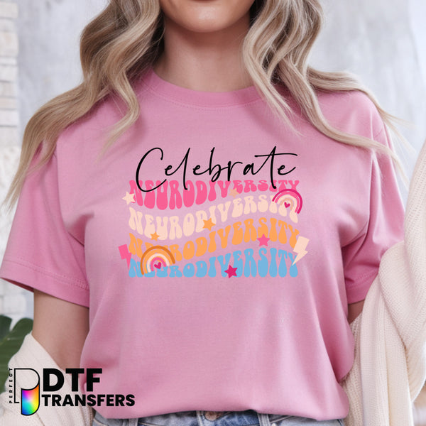Celebrate Neurodiversity – Special Education DTF Transfer