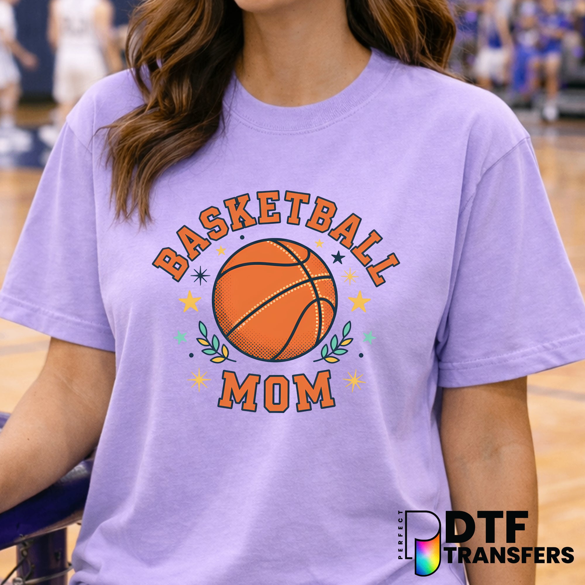 Basketball Mom – Basketball DTF Transfer