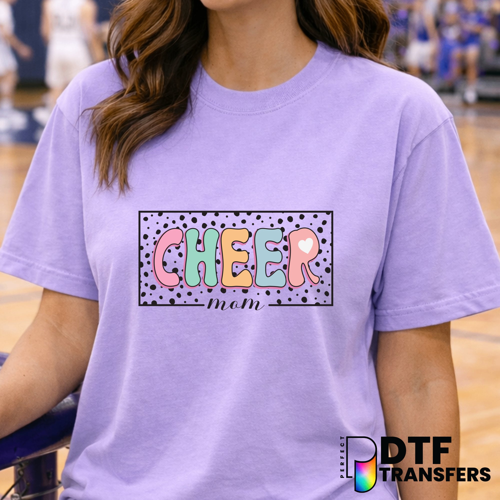 Cheer Mom – Cheerleading DTF Transfer