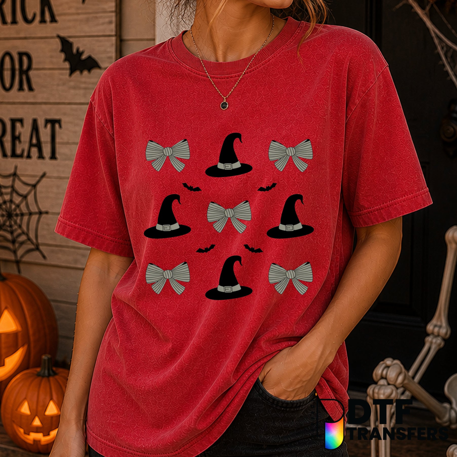 BOO – Halloween DTF Transfer