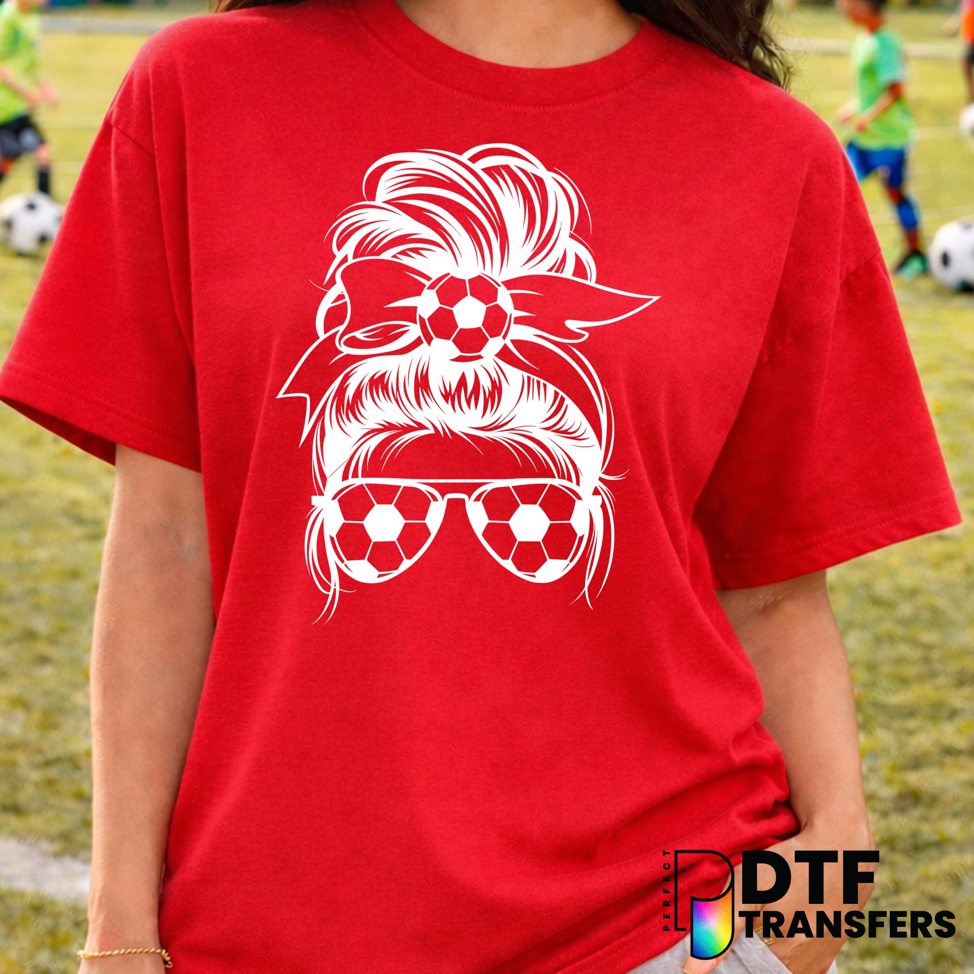 Soccer Mom – Soccer DTF Transfer