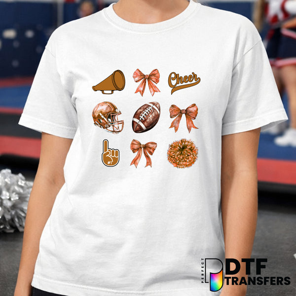 Cheer Football – Cheerleading DTF Transfer