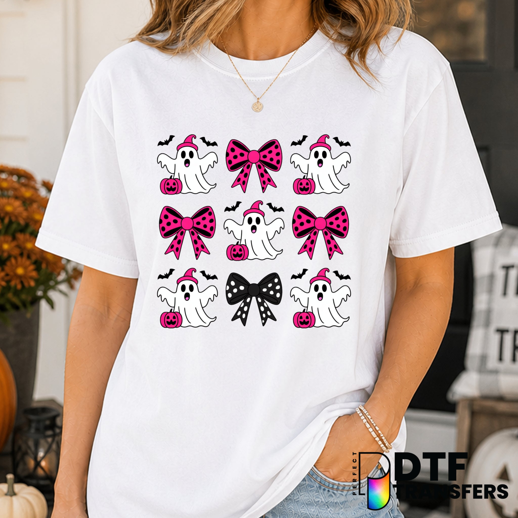 BOO – Halloween DTF Transfer