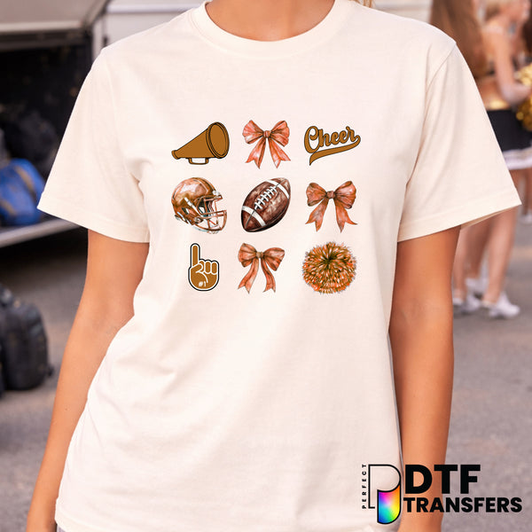 Cheer Football – Cheerleading DTF Transfer