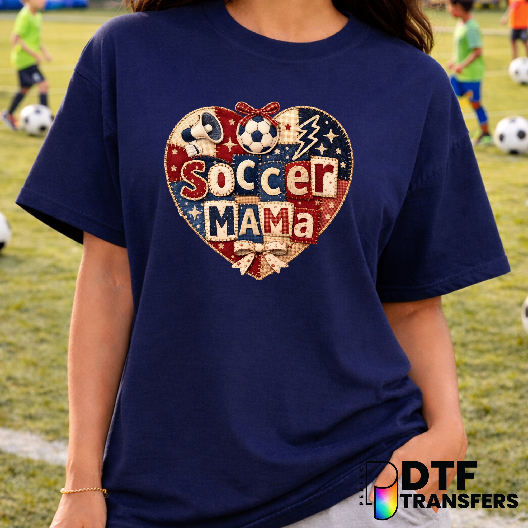 Soccer Mama Gameday – Soccer DTF Transfer