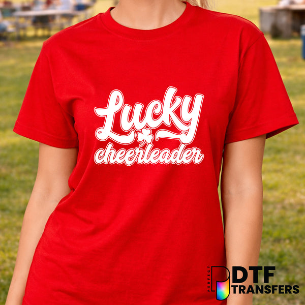 LUCKY CHEERLEADER – Cheerleading DTF Transfer