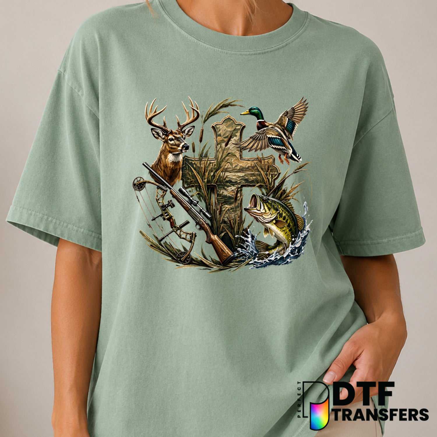 BASS FISHING EST. 1978 – Fishing DTF Transfer (view 2 of 2) – by Perfect DTF Transfers – Premade DTF Transfers – Fishing,...