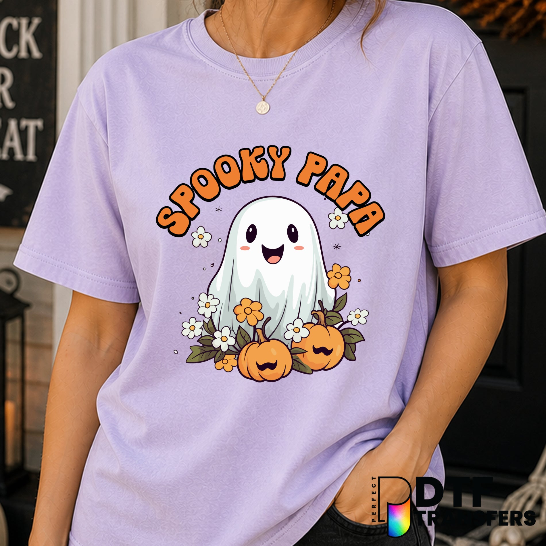 Spooky Papa – Halloween DTF Transfer