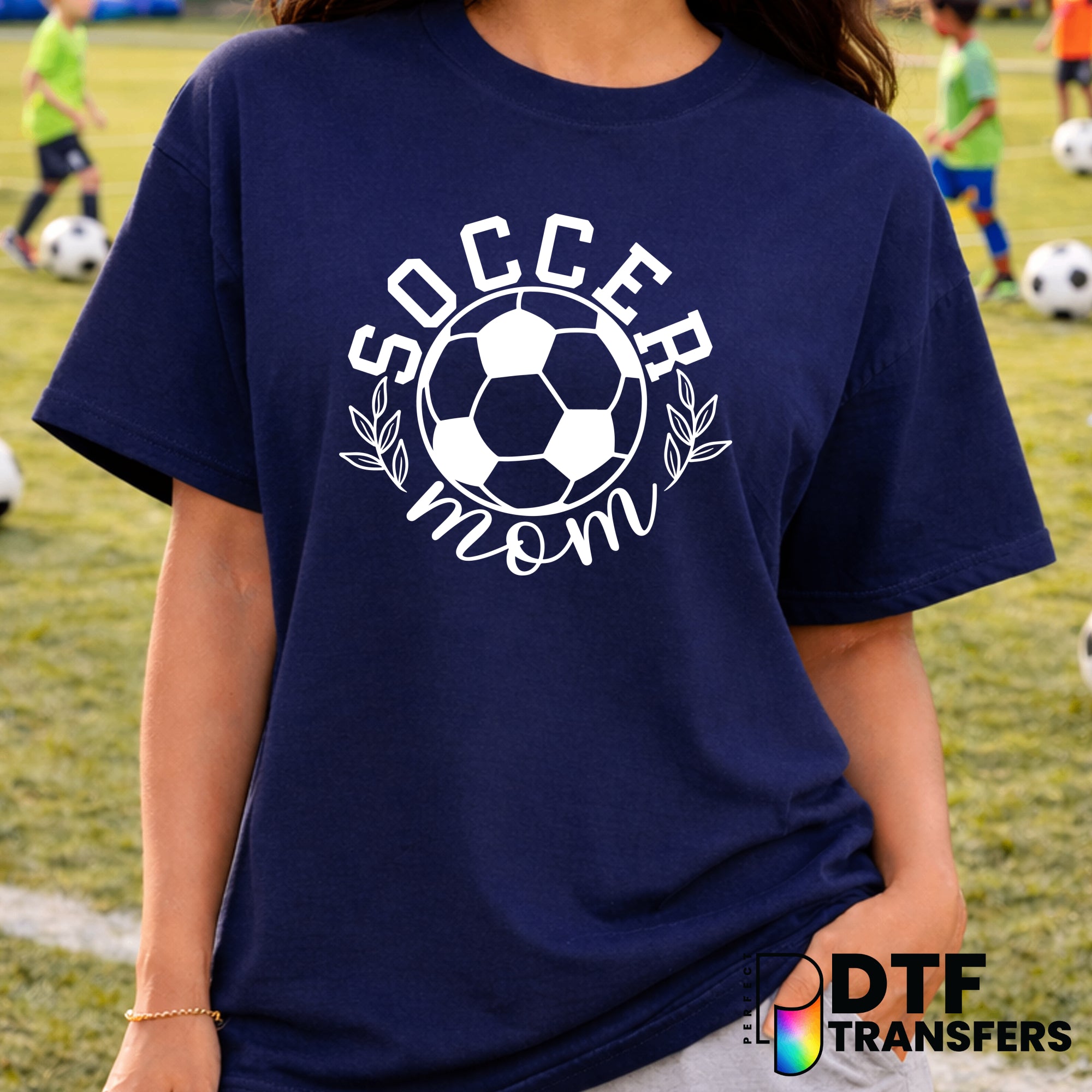 Soccer Mom – Soccer DTF Transfer