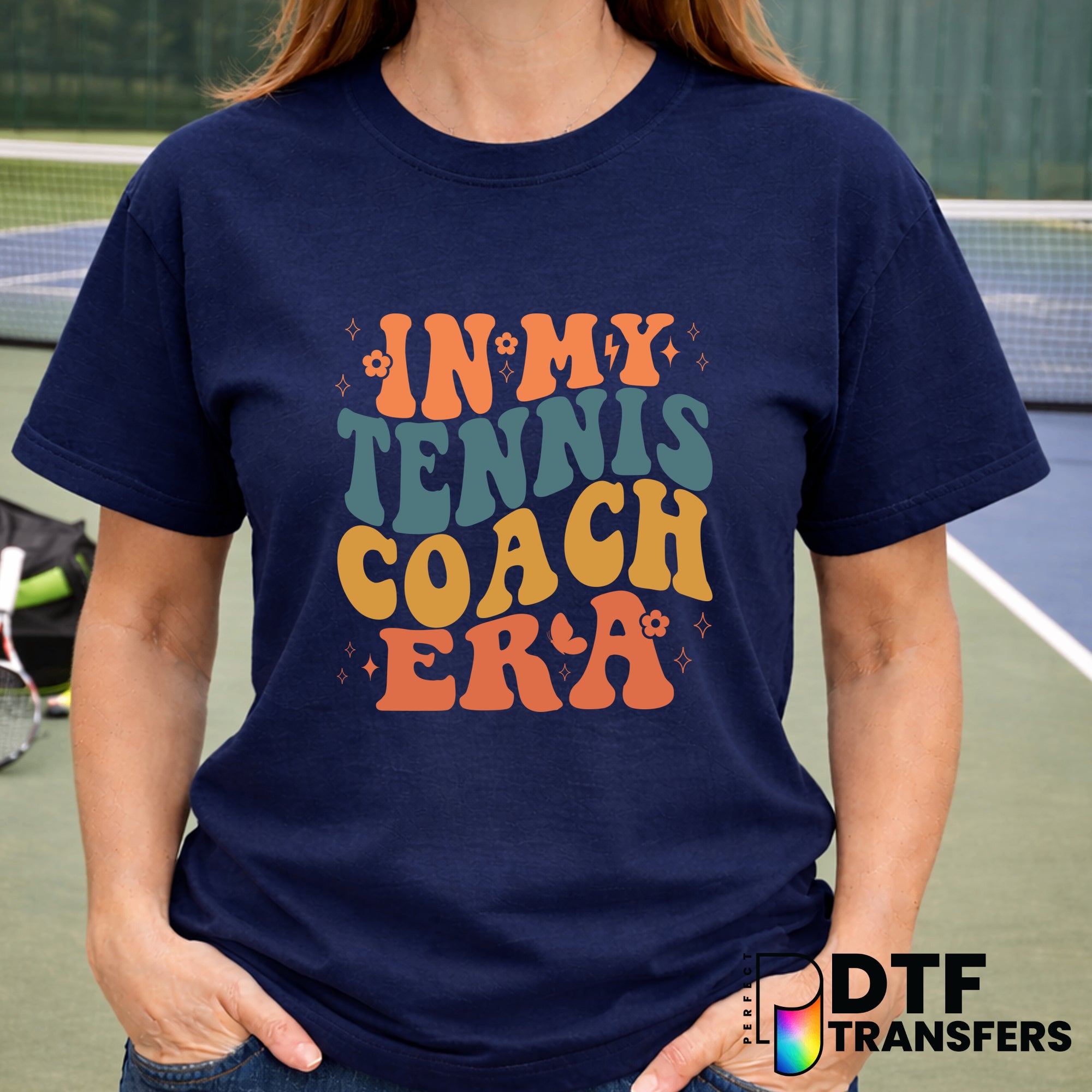 In My Tennis Coach Era – Tennis DTF Transfer