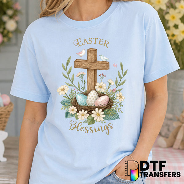 Easter Blessings – Easter DTF Transfer
