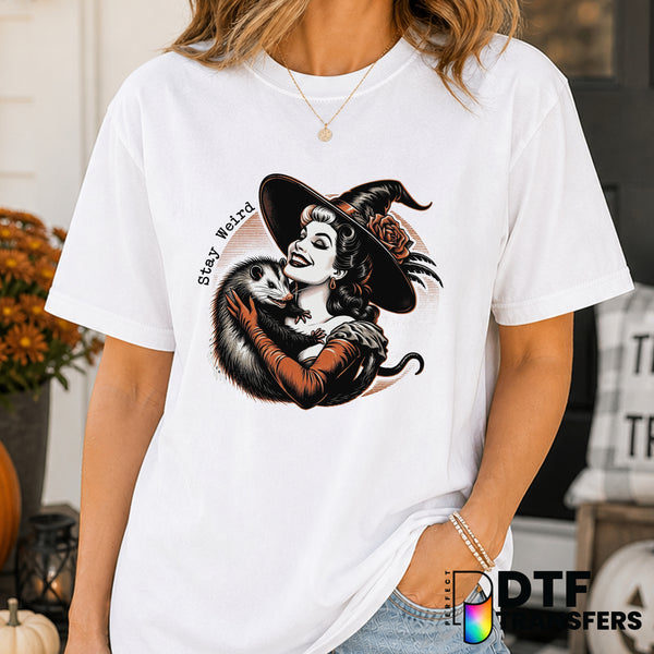 Stay Weird Halloween Witches – Halloween DTF Transfer