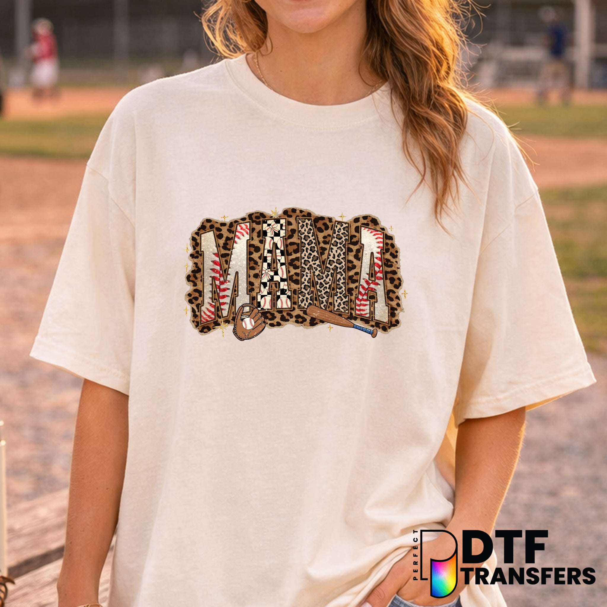 Baseball Mama – Baseball DTF Transfer