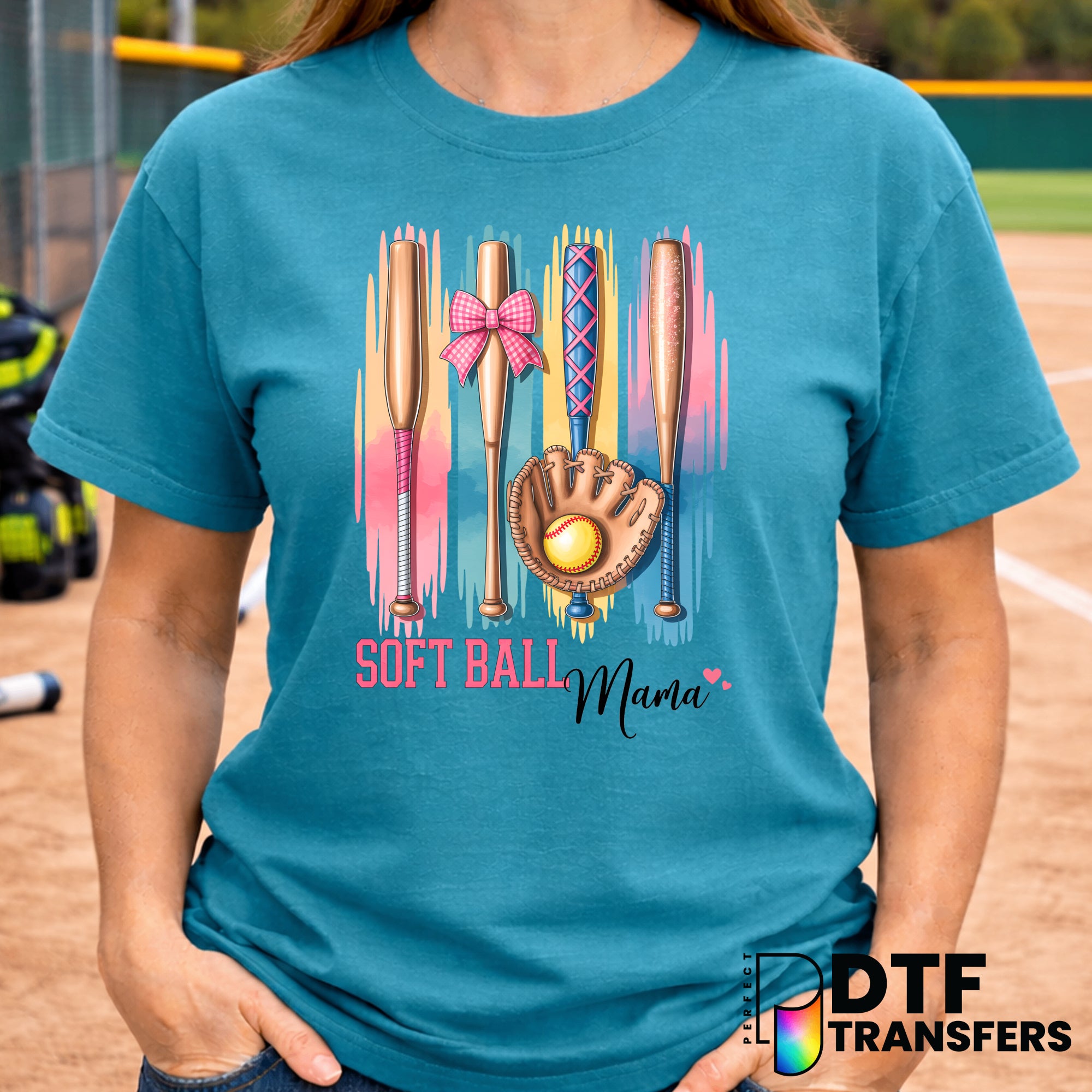 Softball Mama – Softball DTF Transfer