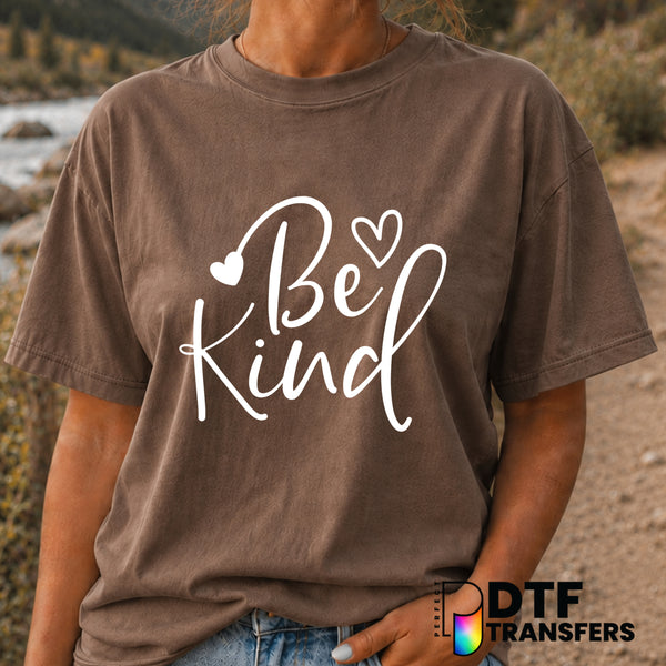 Be Kind – Anti-Bullying DTF Transfer (view 2 of 2) – by Perfect DTF Transfers – Premade DTF Transfers – Anti-Bullying, Kin...