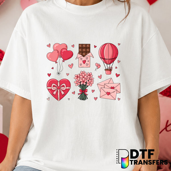 BE MINE – Valentine's Day DTF Transfer (view 1 of 2) – by Perfect DTF Transfers – Premade DTF Transfers – Valentine's Day,...