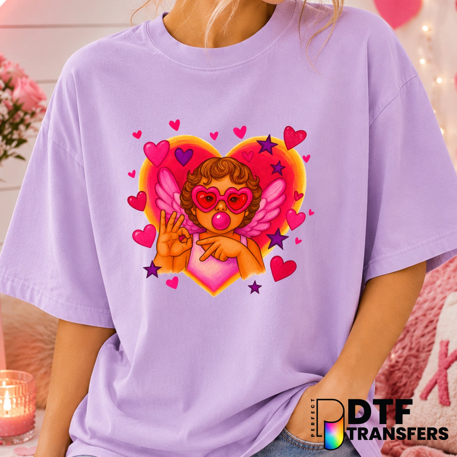 BE MINE – Valentine's Day DTF Transfer (view 2 of 2) – by Perfect DTF Transfers – Premade DTF Transfers – Valentine's Day,...