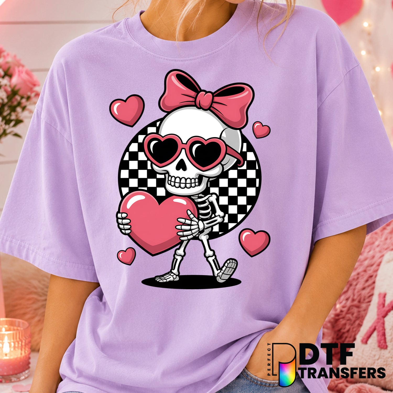 Be Mine – Valentine's Day DTF Transfer (view 2 of 2) – by Perfect DTF Transfers – Premade DTF Transfers – Valentine's Day,...