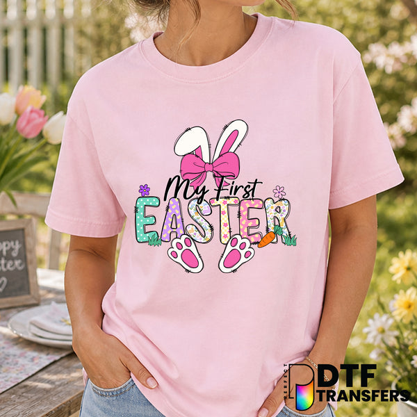 My First Easter – Easter DTF Transfer