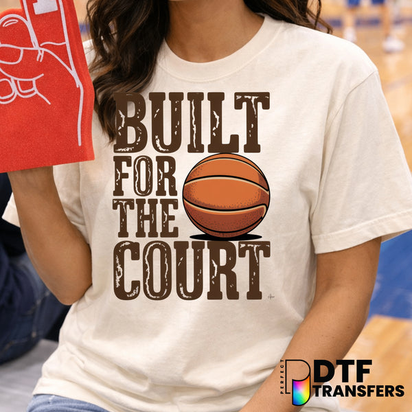 Built For The Court – Basketball DTF Transfer