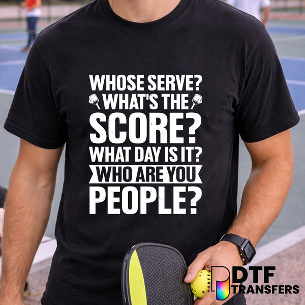 I've Got Questions About Pickleball – Pickleball DTF Transfer
