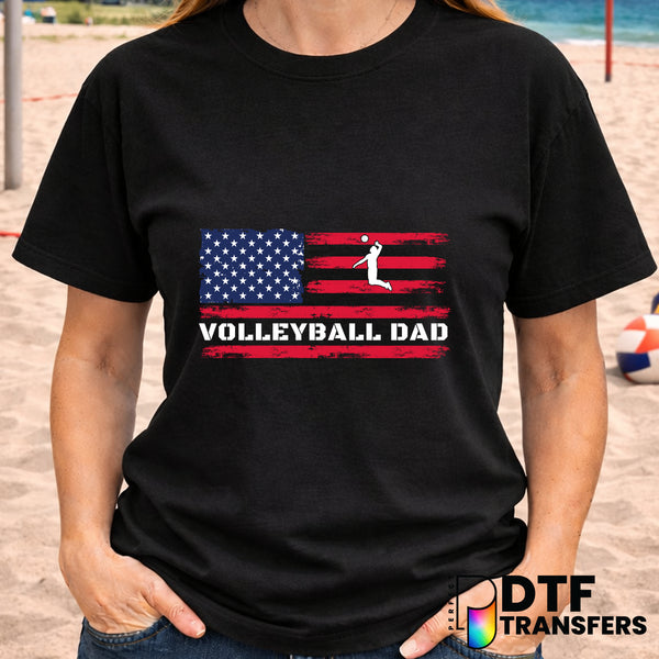 Volleyball Dad SPIKE IT – Volleyball DTF Transfer