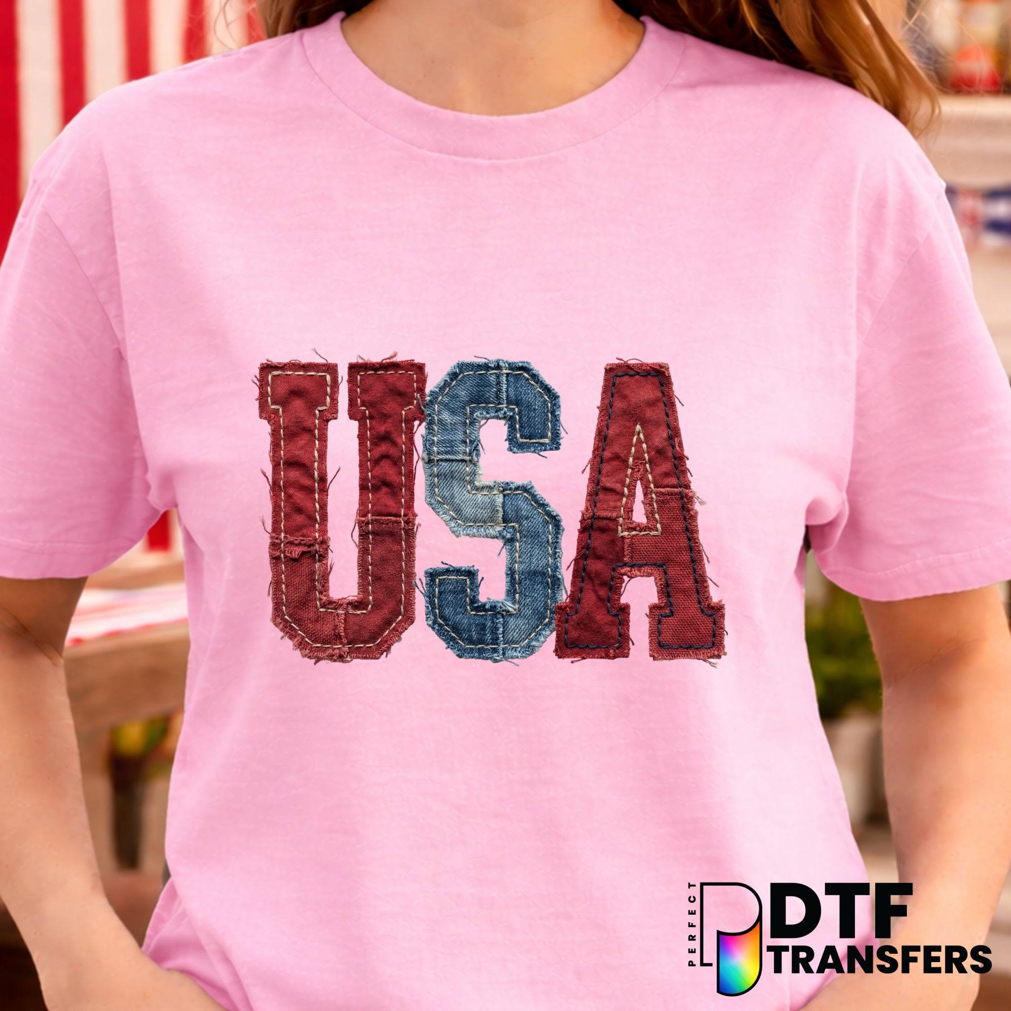 USA – Fourth of July DTF Transfer