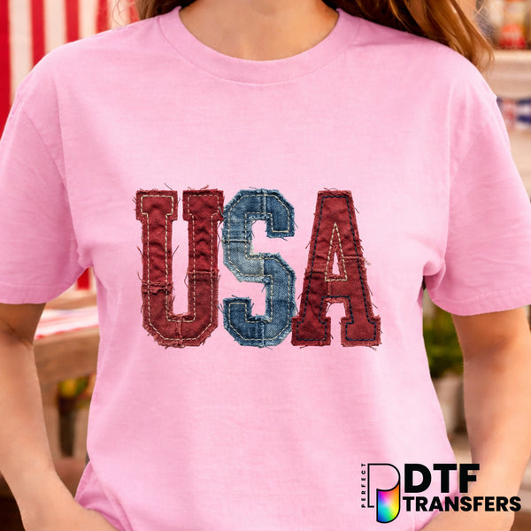 USA – Fourth of July DTF Transfer