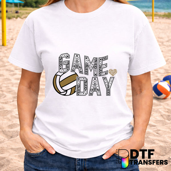 Game Day Volleyball – Volleyball DTF Transfer