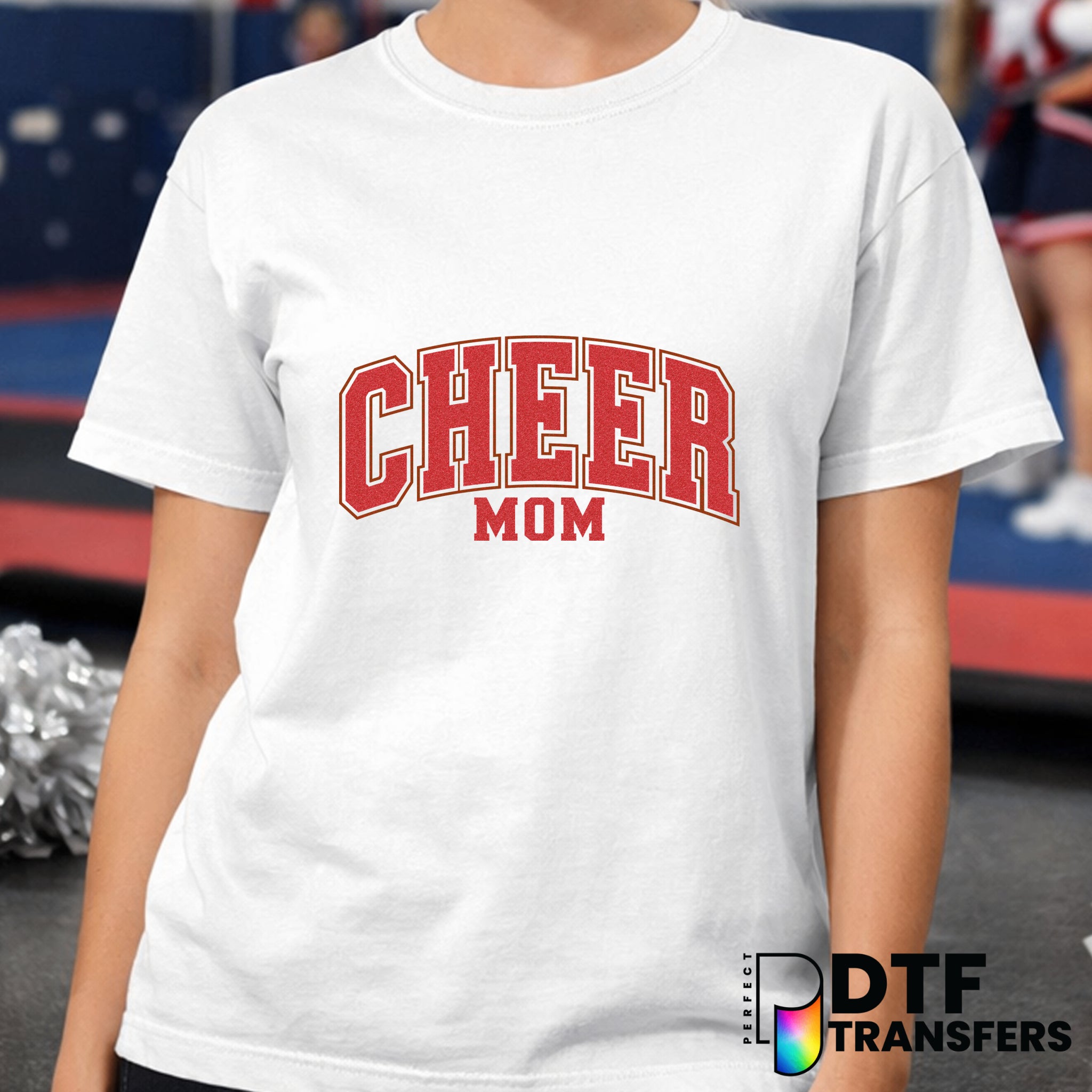CHEER MOM – Cheerleading DTF Transfer