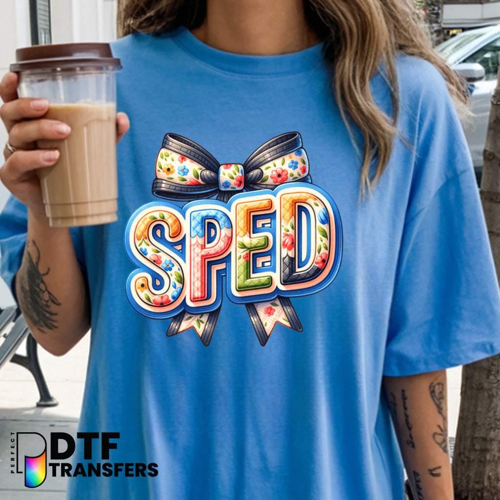 SPED Is My JAM – Special Education DTF Transfer