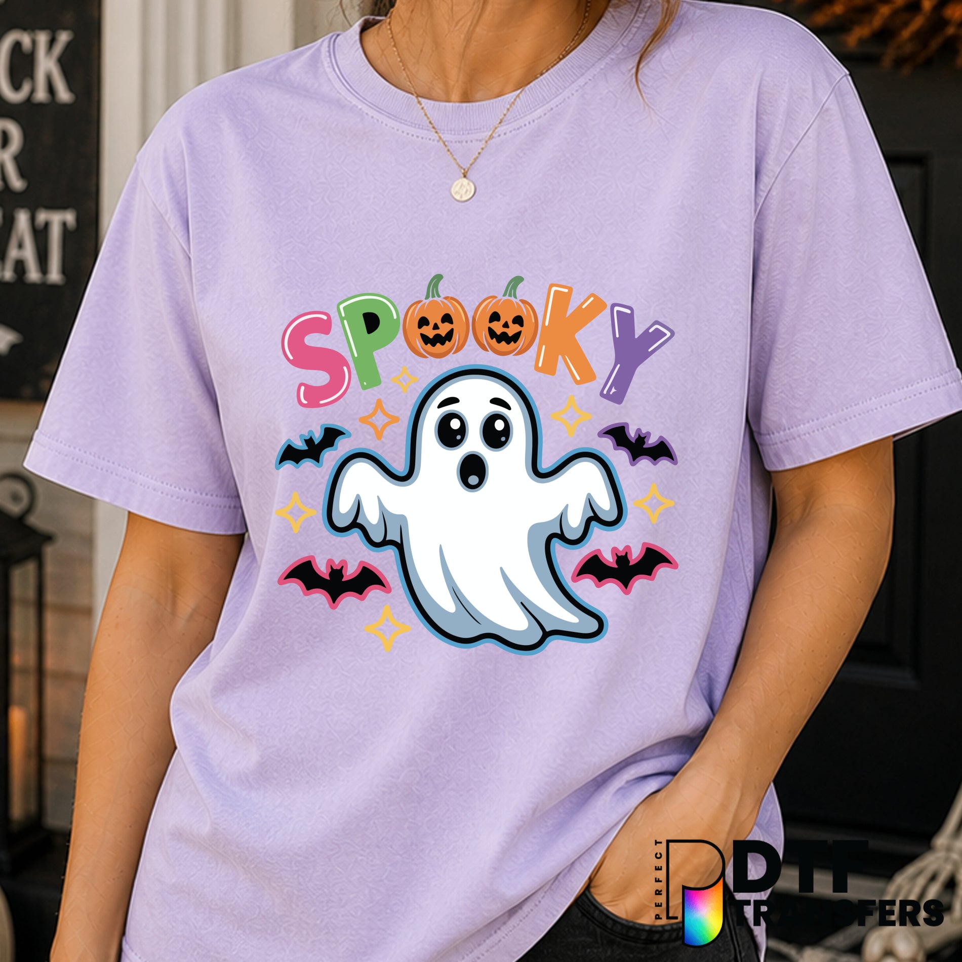 SPOOKY SEASON – Halloween DTF Transfer