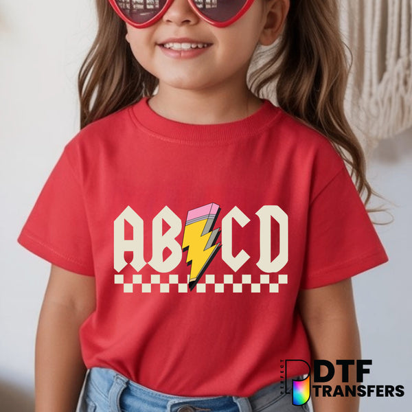WELCOME BACK TO SCHOOL – Teacher DTF Transfer
