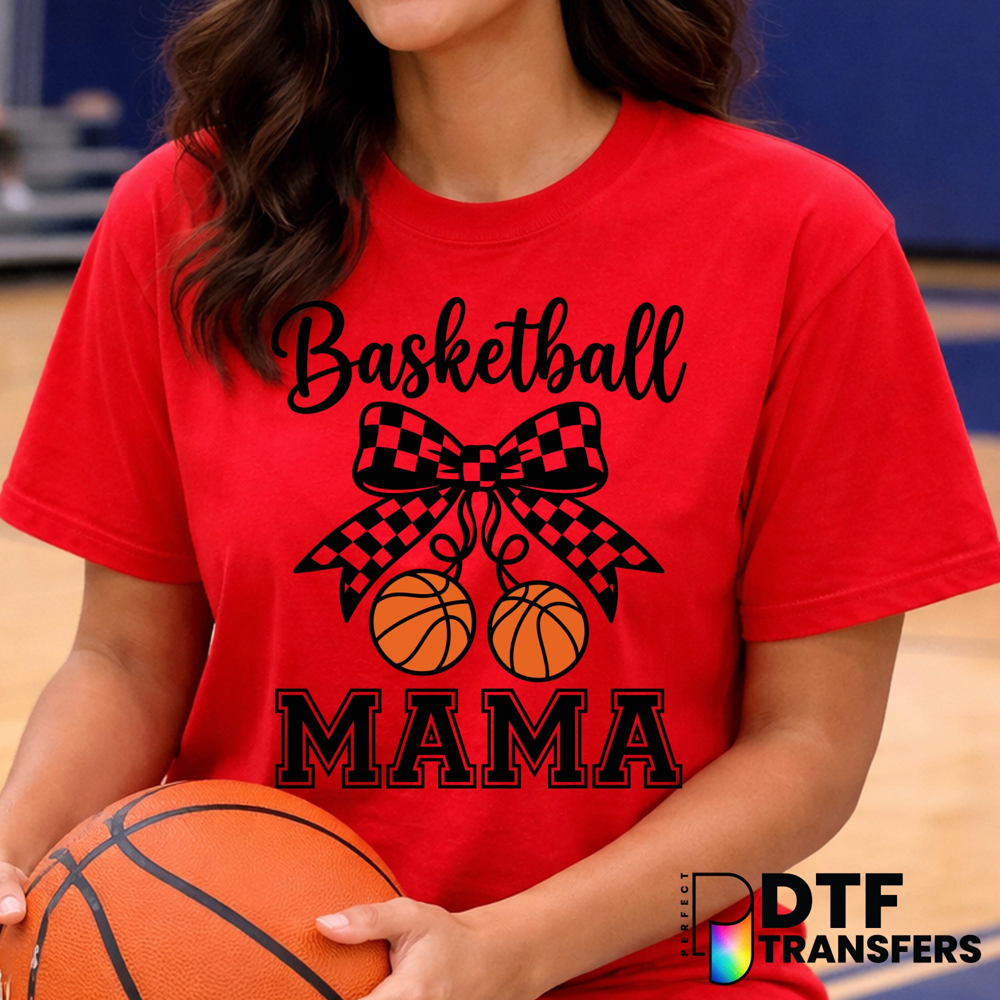 Basketball Mama – Basketball DTF Transfer