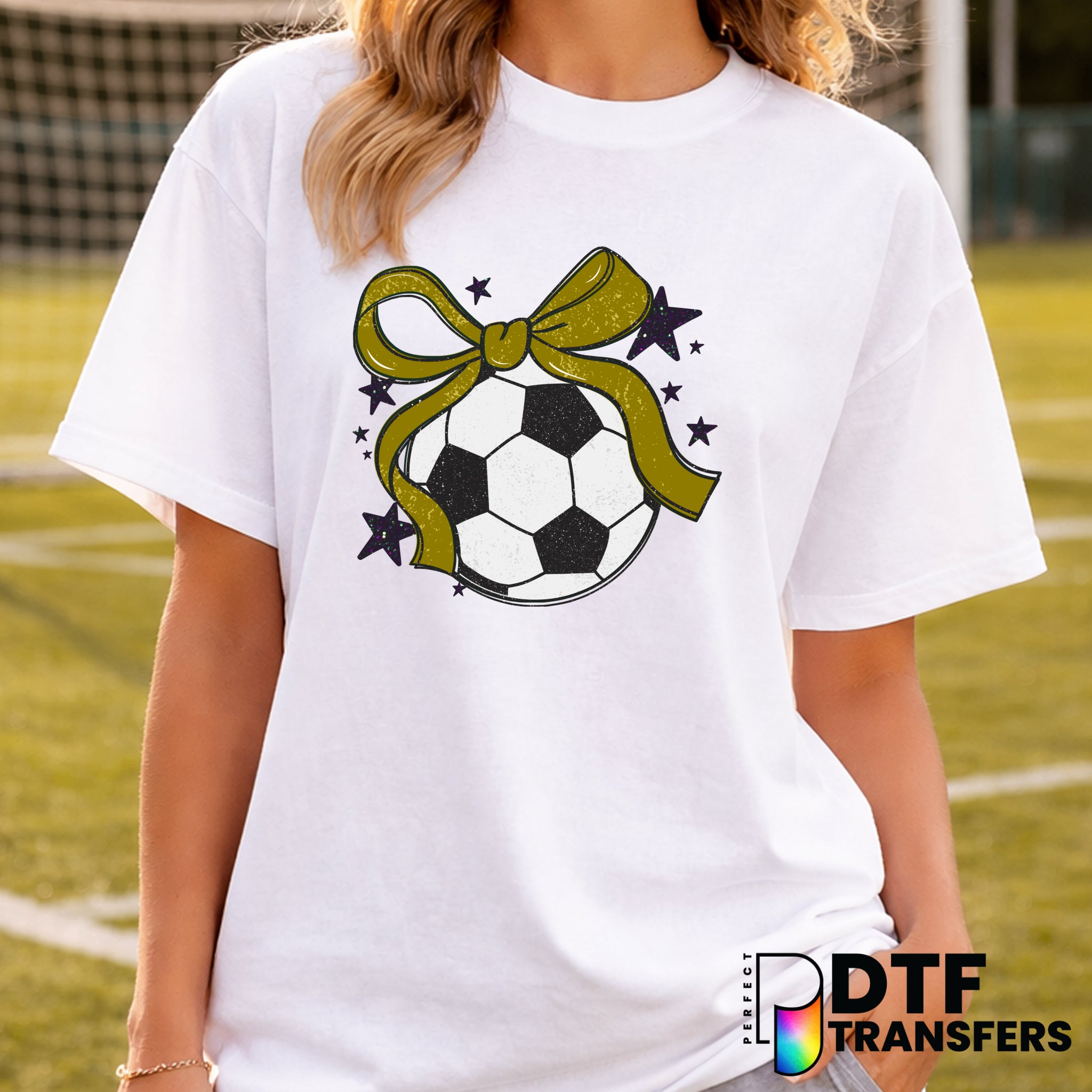 SOCCER MOM – Soccer DTF Transfer