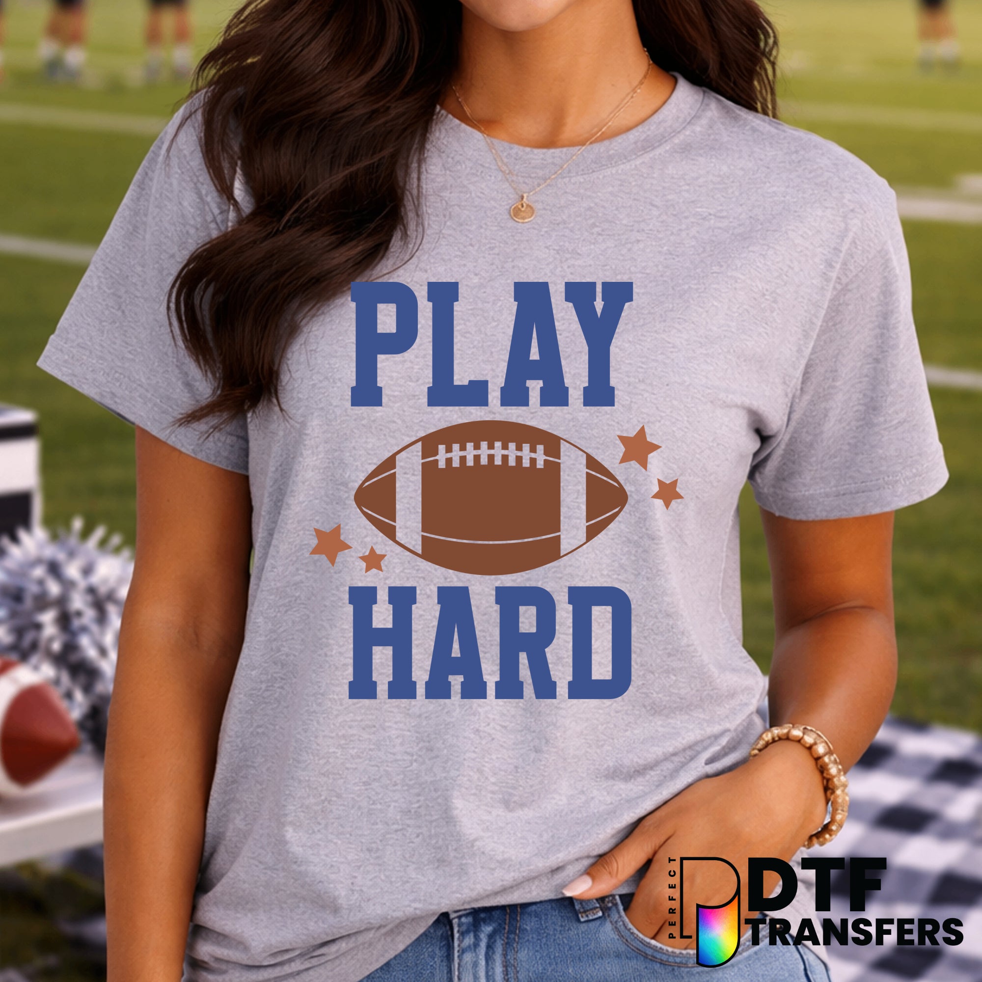 Play Hard Football – DTF Transfer