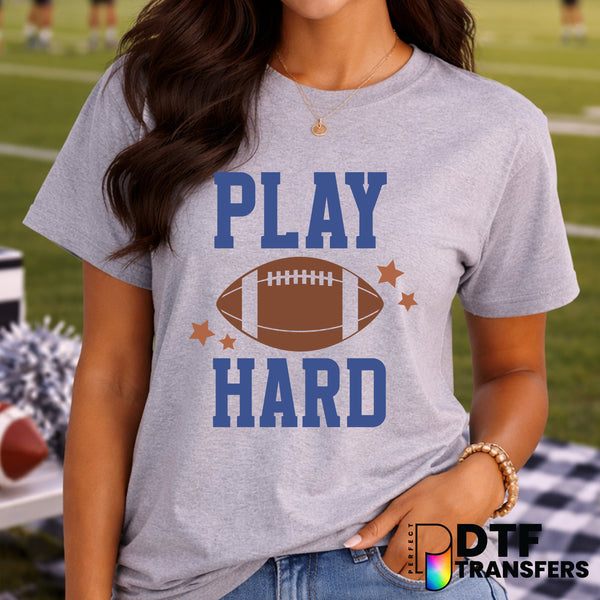 Play Hard Football – DTF Transfer