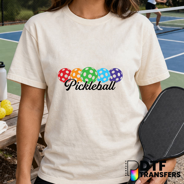 I'D RATHER BE PICKLEBALLING – Pickleball DTF Transfer