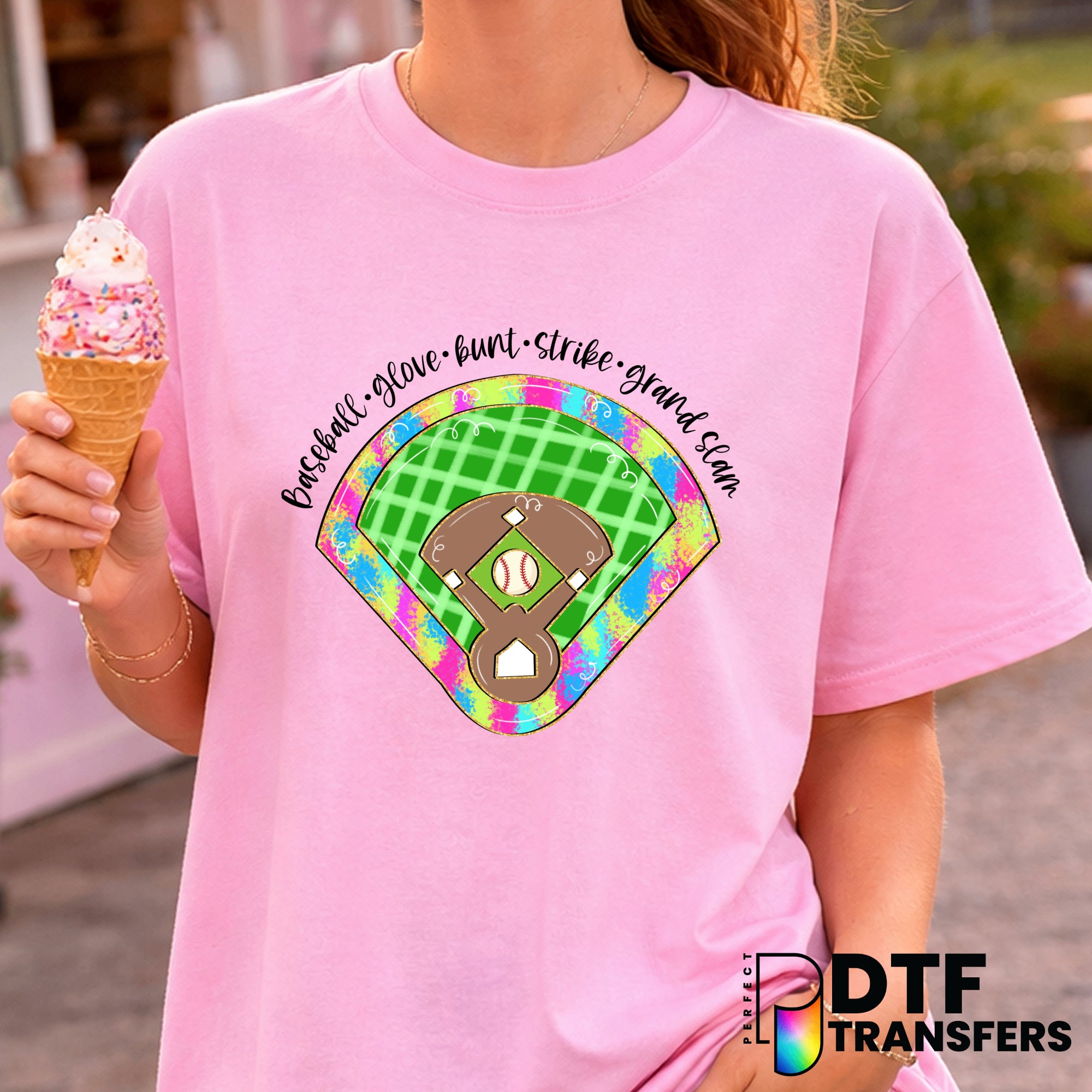 Baseball Mom – Baseball DTF Transfer