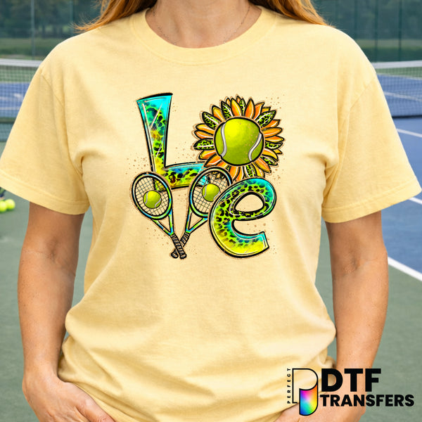 Tennis Love – Tennis DTF Transfer