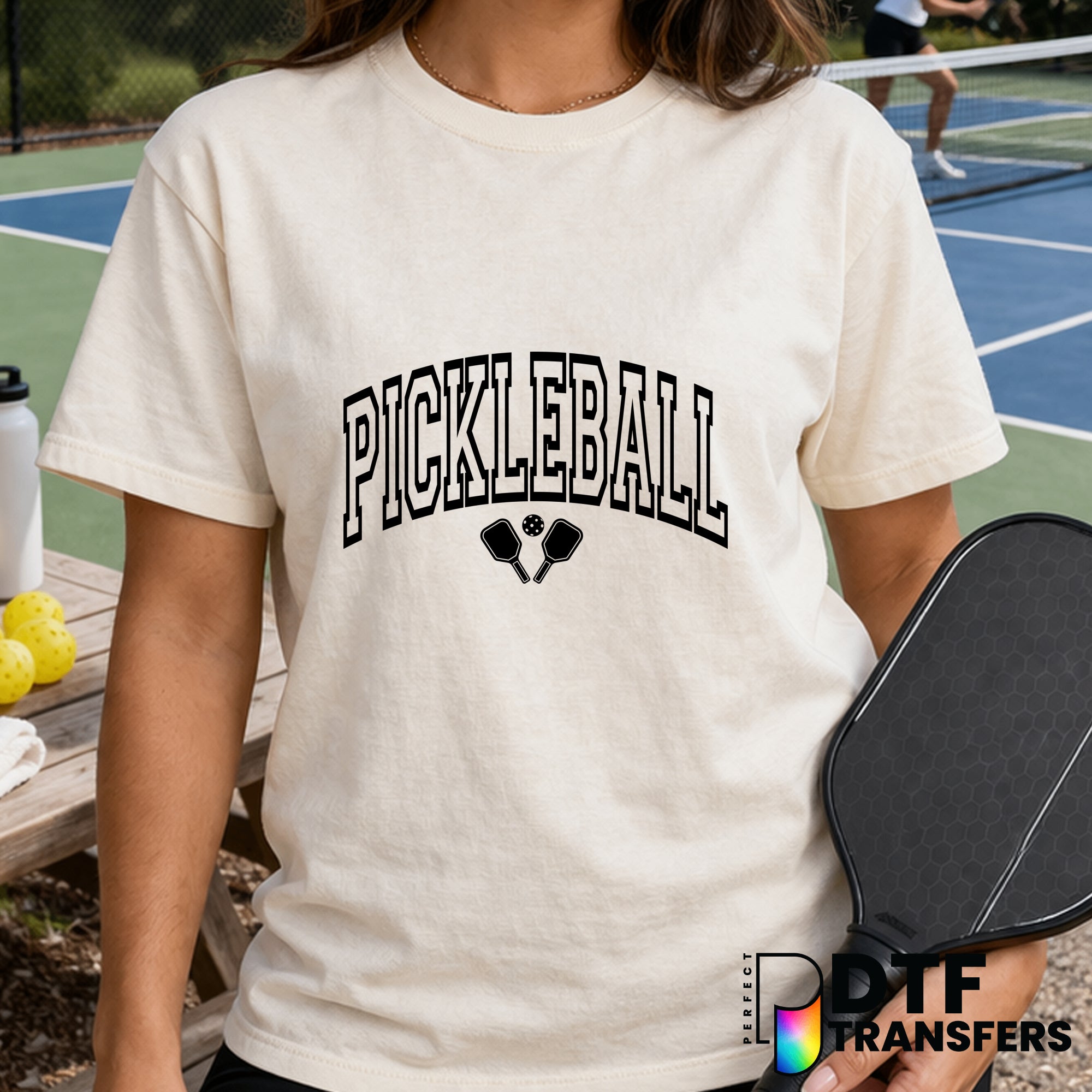 PICKLEBALL MOM – Pickleball DTF Transfer