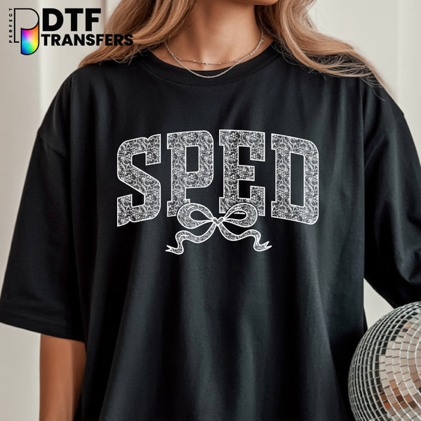 Lace SPED Special Education Teacher – Special Education DTF Transfer