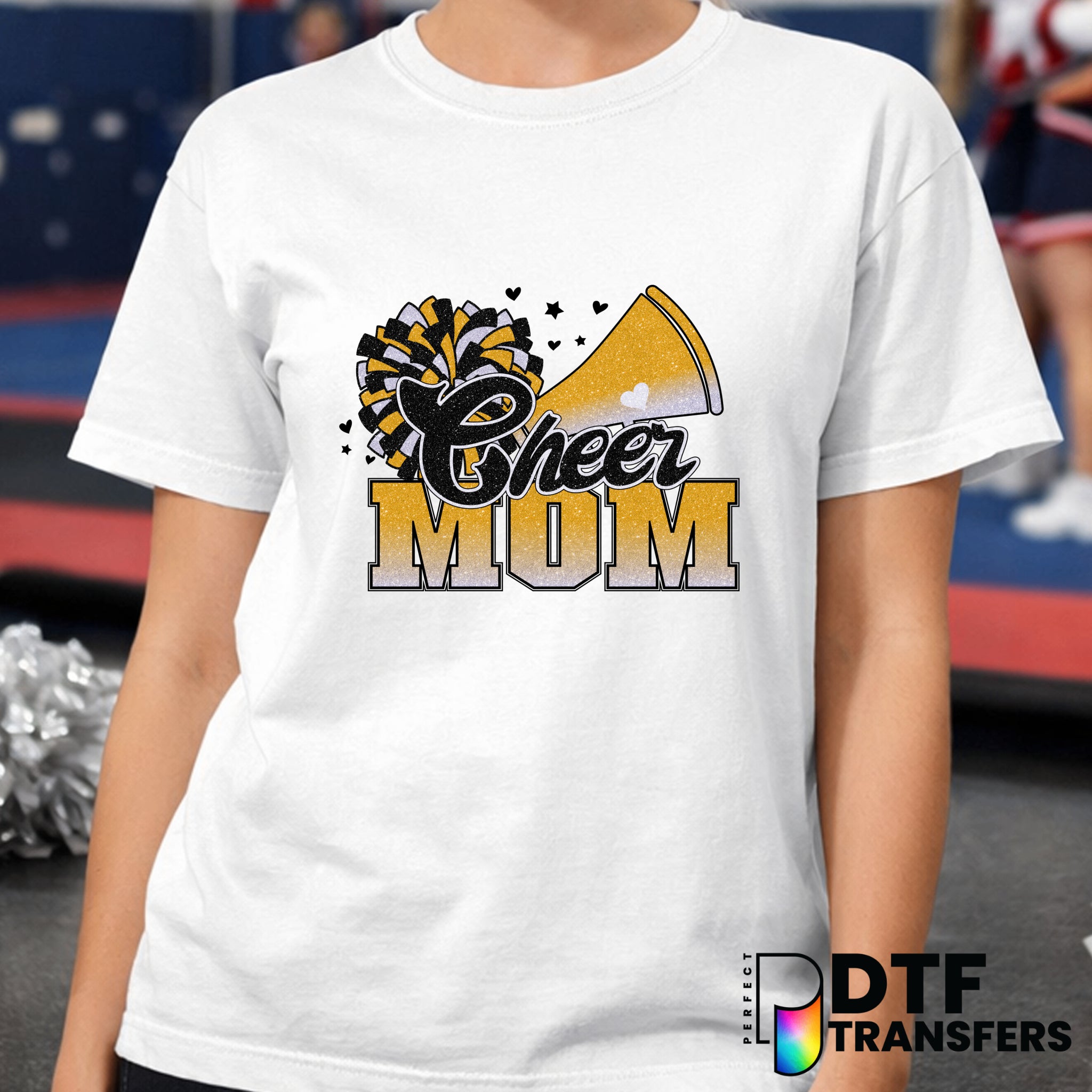 CHEER MOM – Cheerleading DTF Transfer