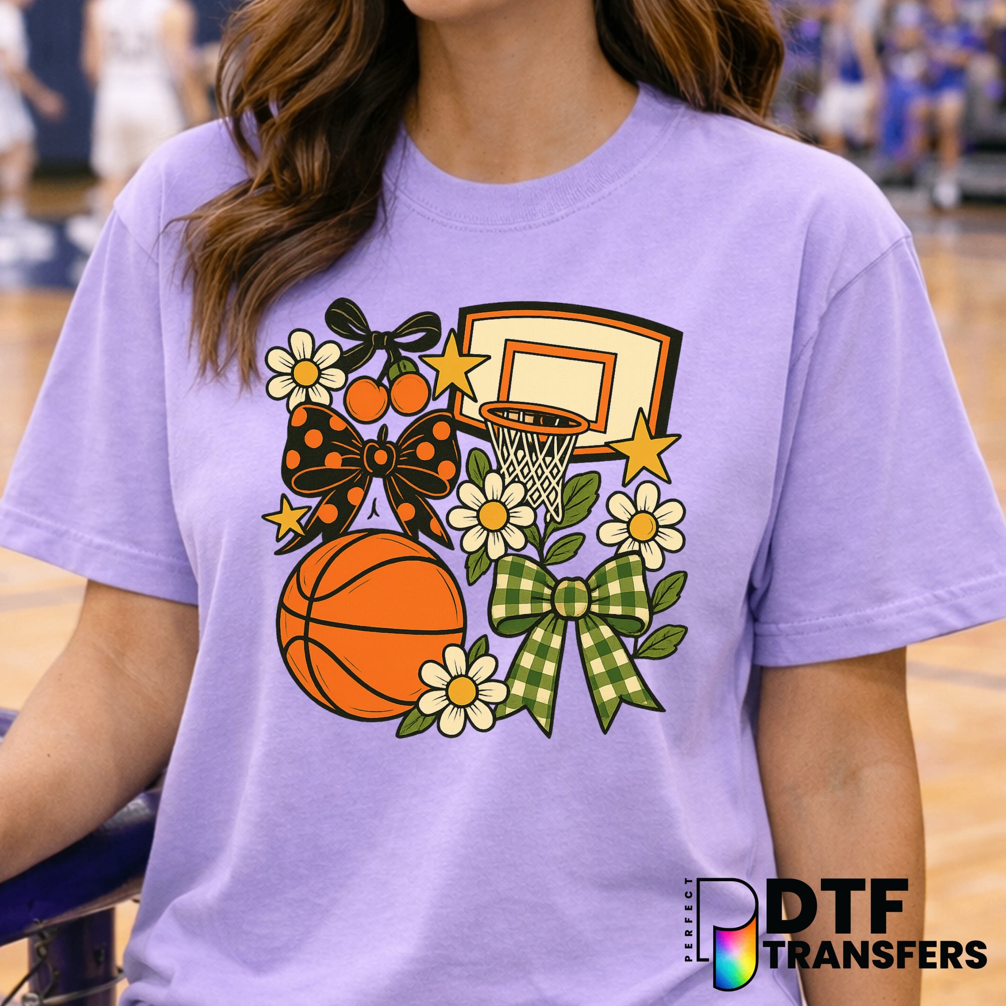 Coquette Game Day – Basketball DTF Transfer