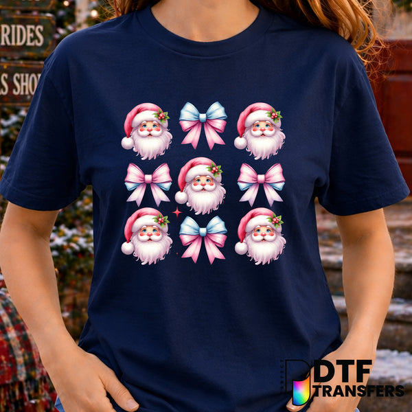 Santa Claus Co. Sleigh Rides and Hot Cocoa Est 1823 North Pole – Christmas DTF Transfer