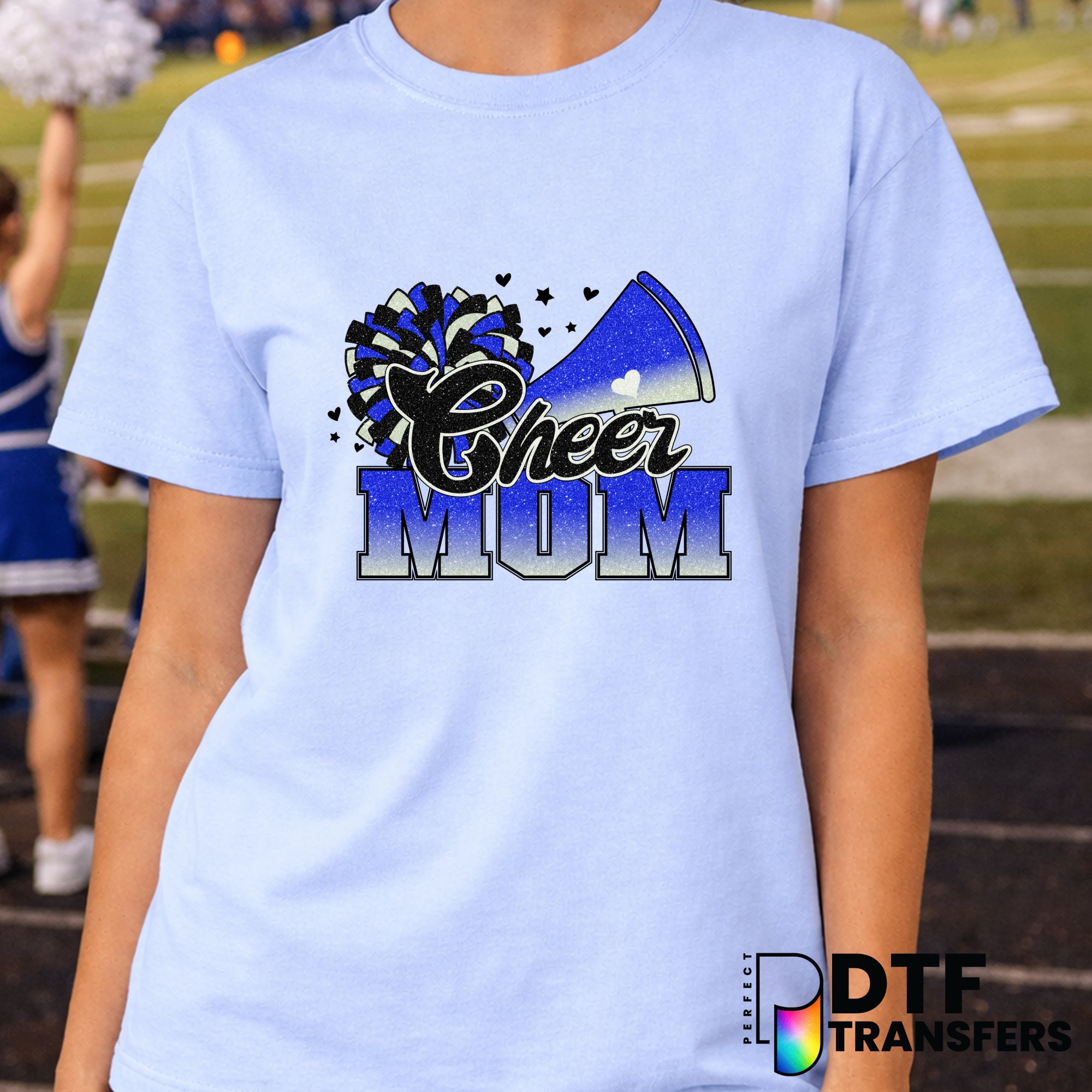 Cheer Mom – Cheerleading DTF Transfer