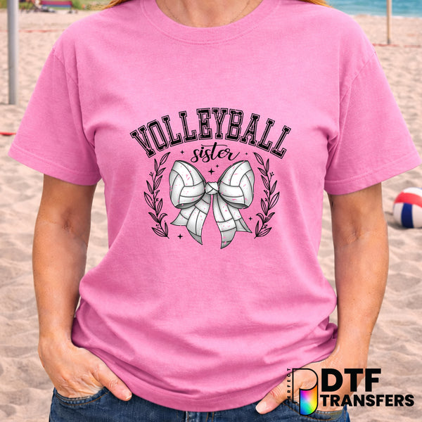 Volleyball Sister – Volleyball DTF Transfer